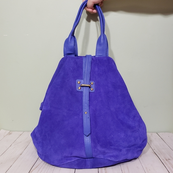 ASOS Handbags - ASOS Leather Folded Hobo Bag With Front Strap